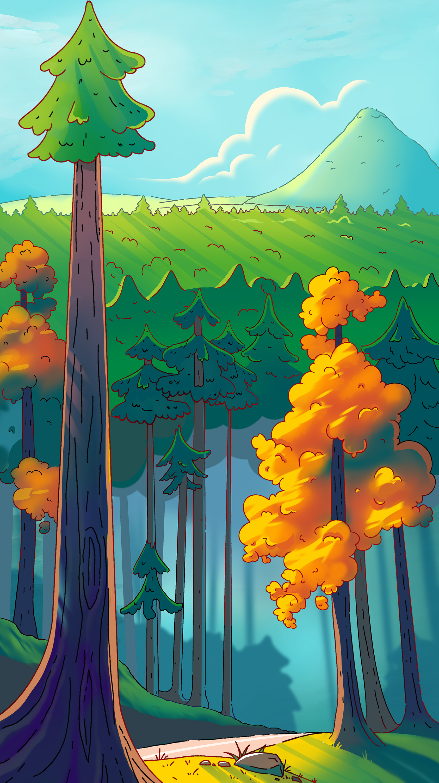 Forest background